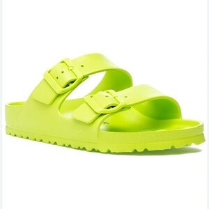 Birkenstock Neon Yellow Sandals